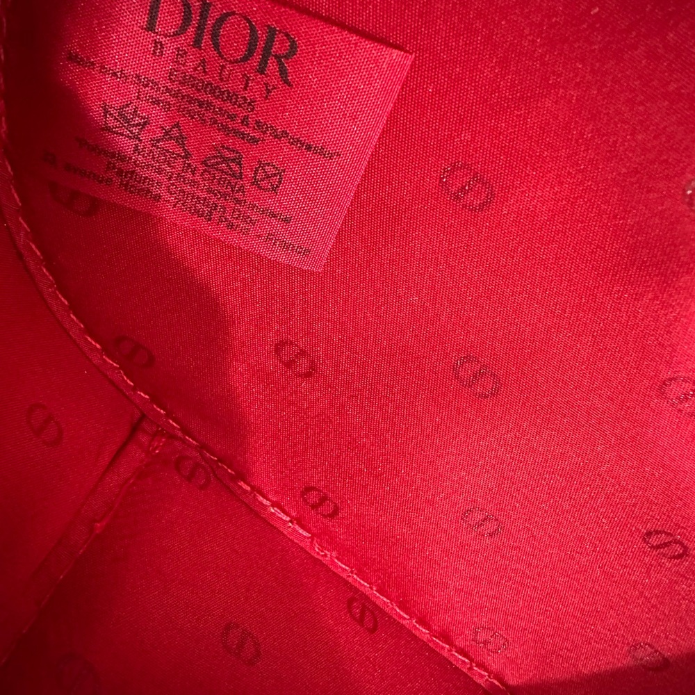 Dior Scarlet Beauty Pouch - Picture 3 of 6